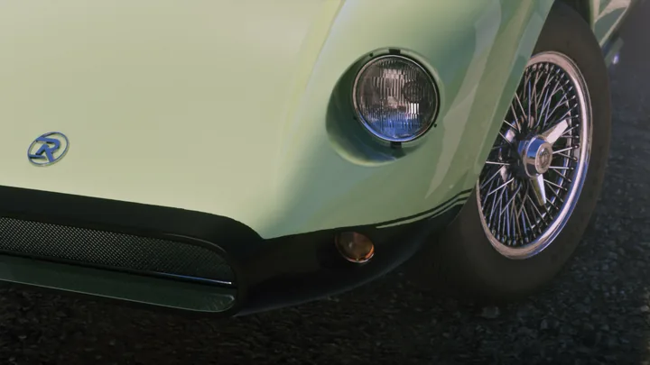 Wire wheel and headlamp