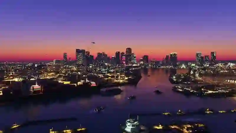 Vice City sunset