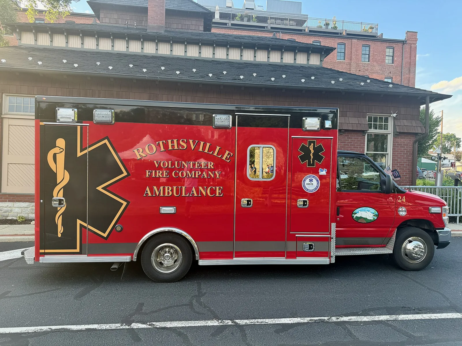 Ford E-450 Type III box ambulance