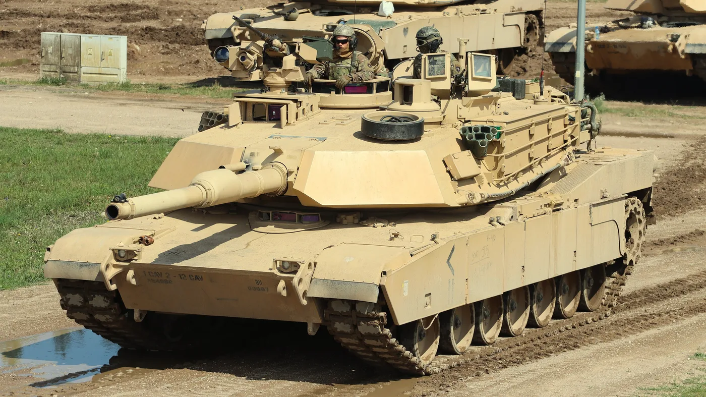 M1 Abrams main battle tank