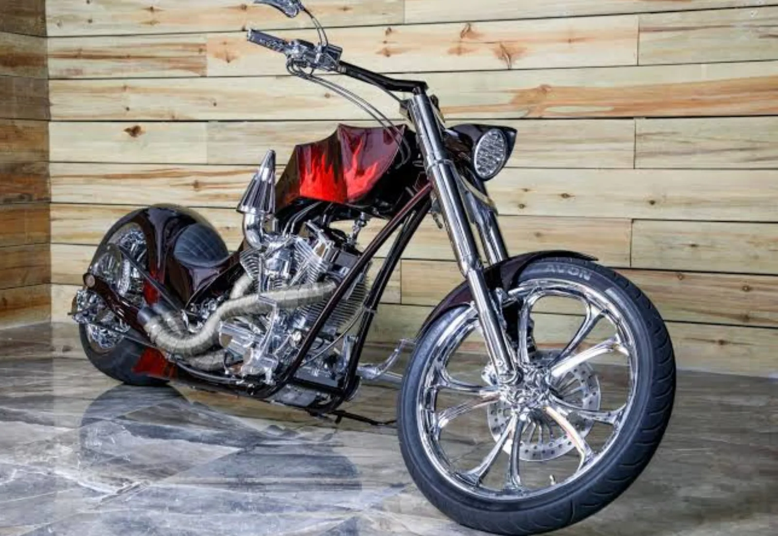 Generic mostly-naked chopper