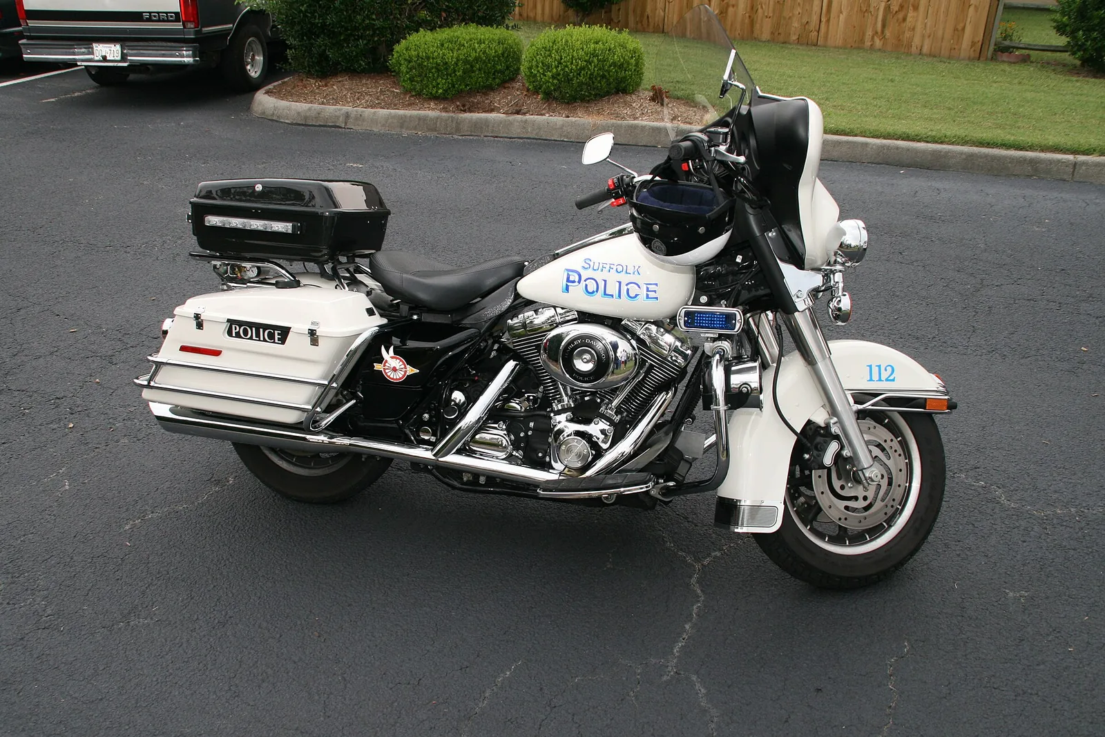 Harley-Davidson Electra Glide police motorcycle