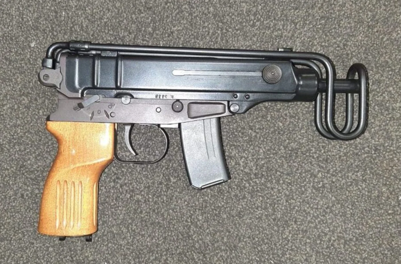 Scorpion mini-SMG, the real-world basis for the GTA 6 weapon.