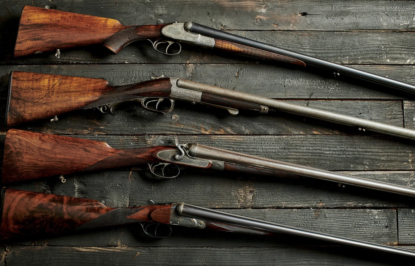 Side-by-side double barrel shotgun, the real-world basis for the GTA 6 weapon.
