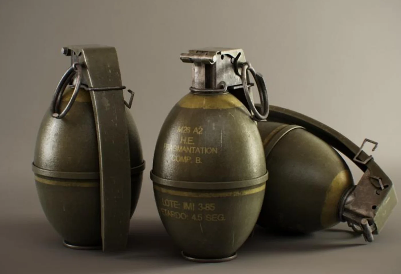 M61 fragmentation grenade, the real-world basis for the GTA 6 weapon.