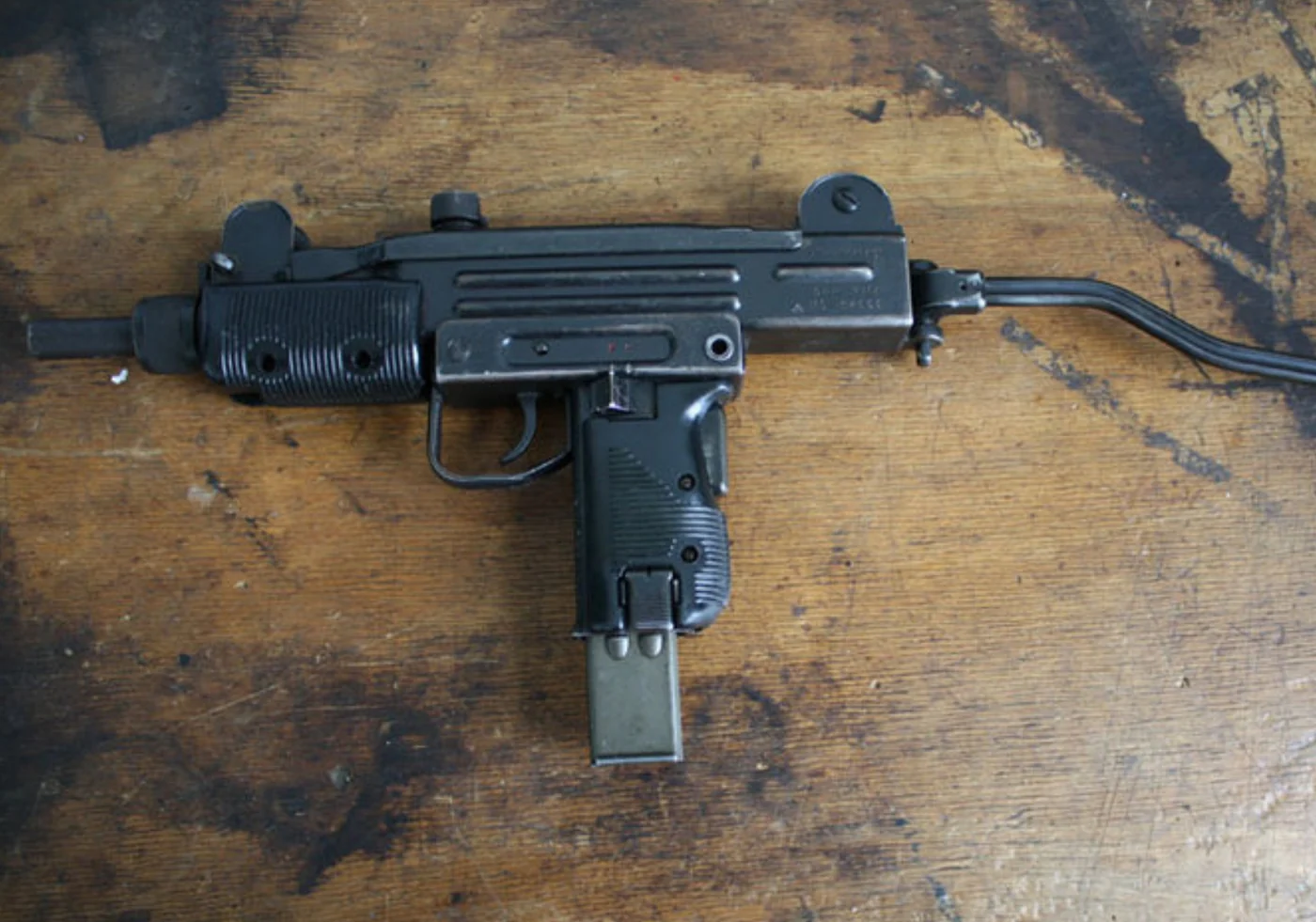 Mini Uzi submachine gun, the real-world basis for the GTA 6 weapon.